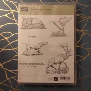 Stampin' Up! Wilderness Awaits Animal Stamp Set